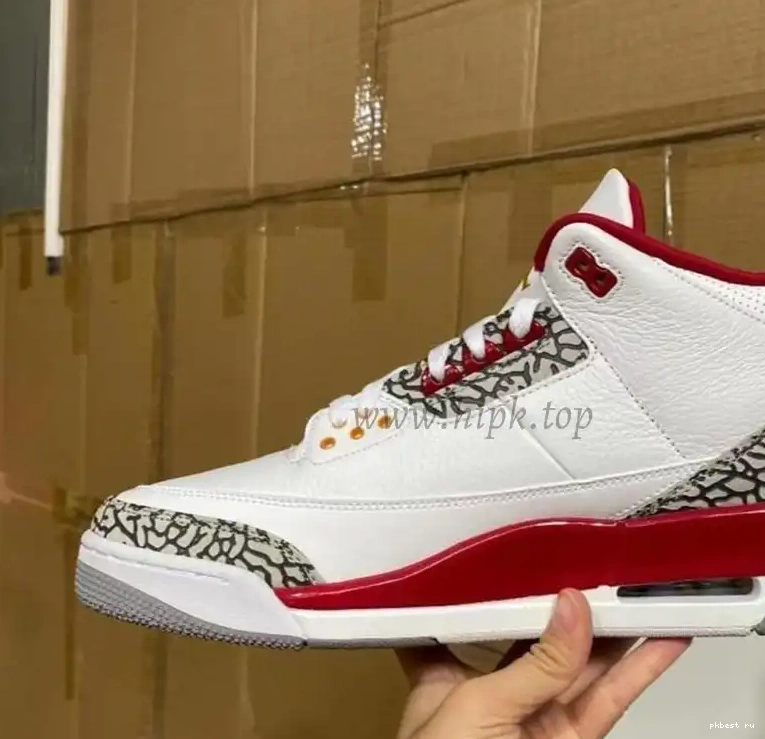 ready jordan retro God Cardinal Pk 3 air Red materials to retail ship 0504